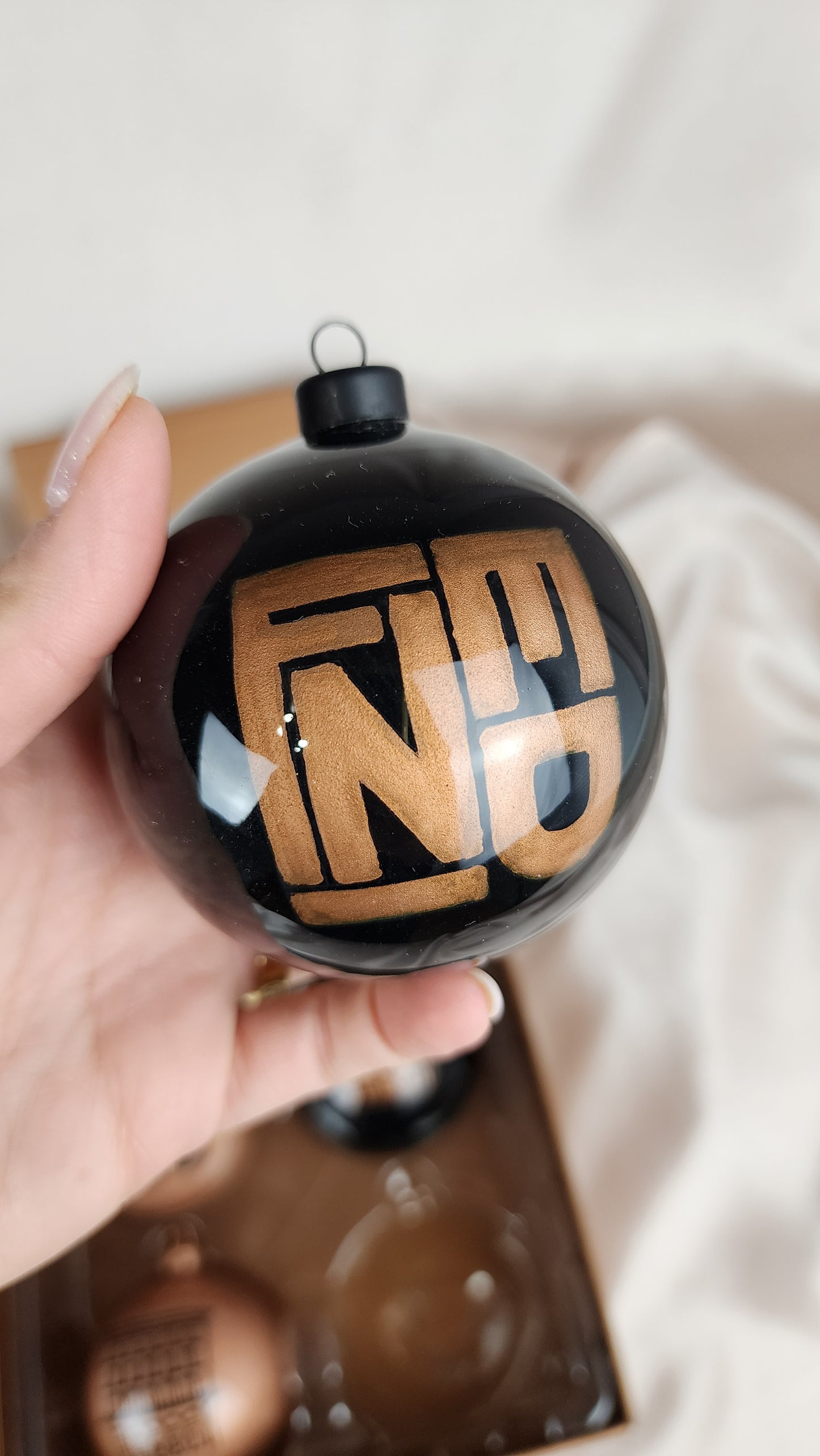 Fendi Glass Christmas Tree Ornaments gift set - 1525