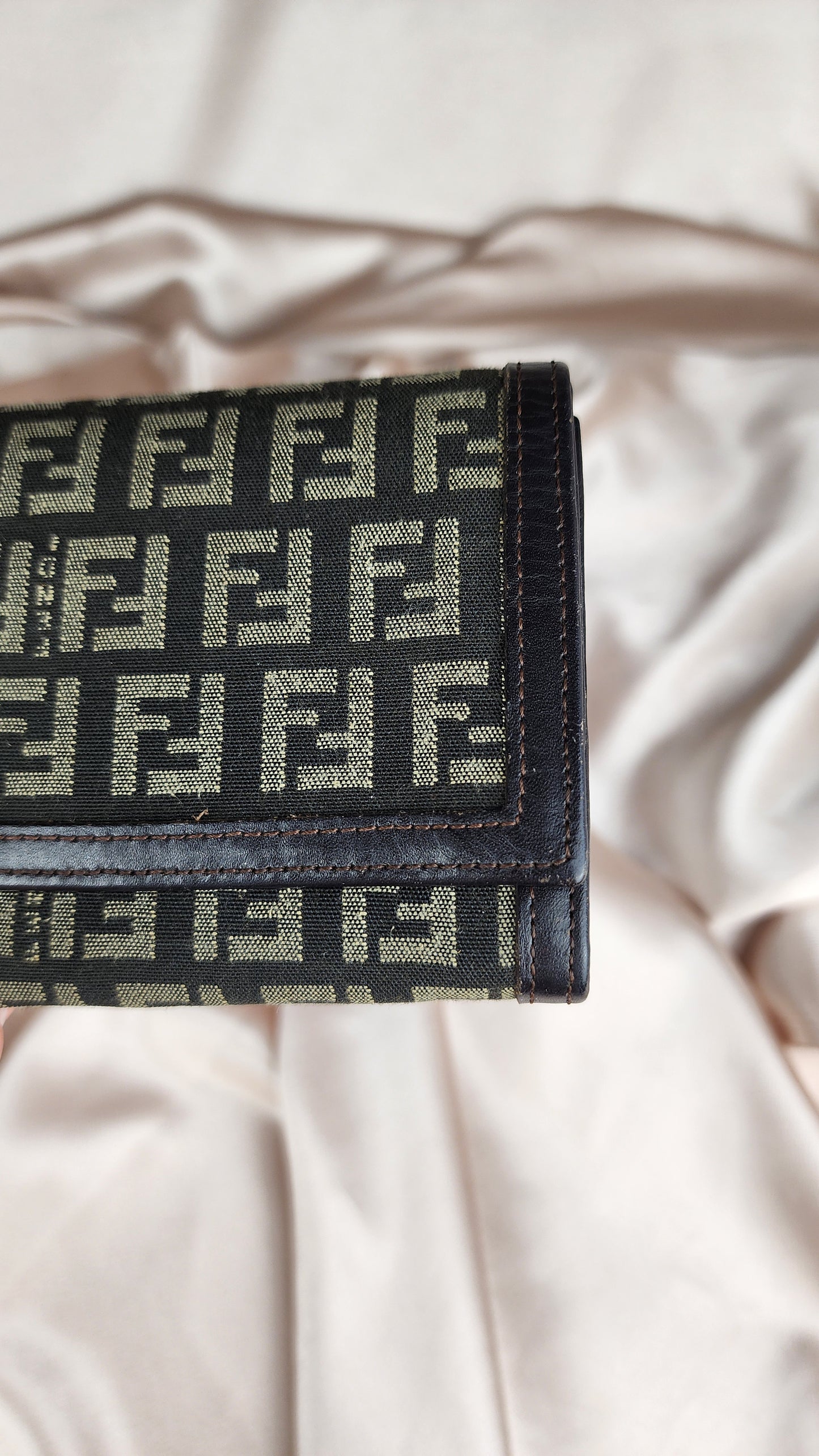 Fendi Zucchino Print Wallet - 0015