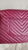 Chanel V Stitch Purple/Pink Clutch - G0516