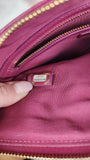 Chanel V Stitch Purple/Pink Clutch - G0516
