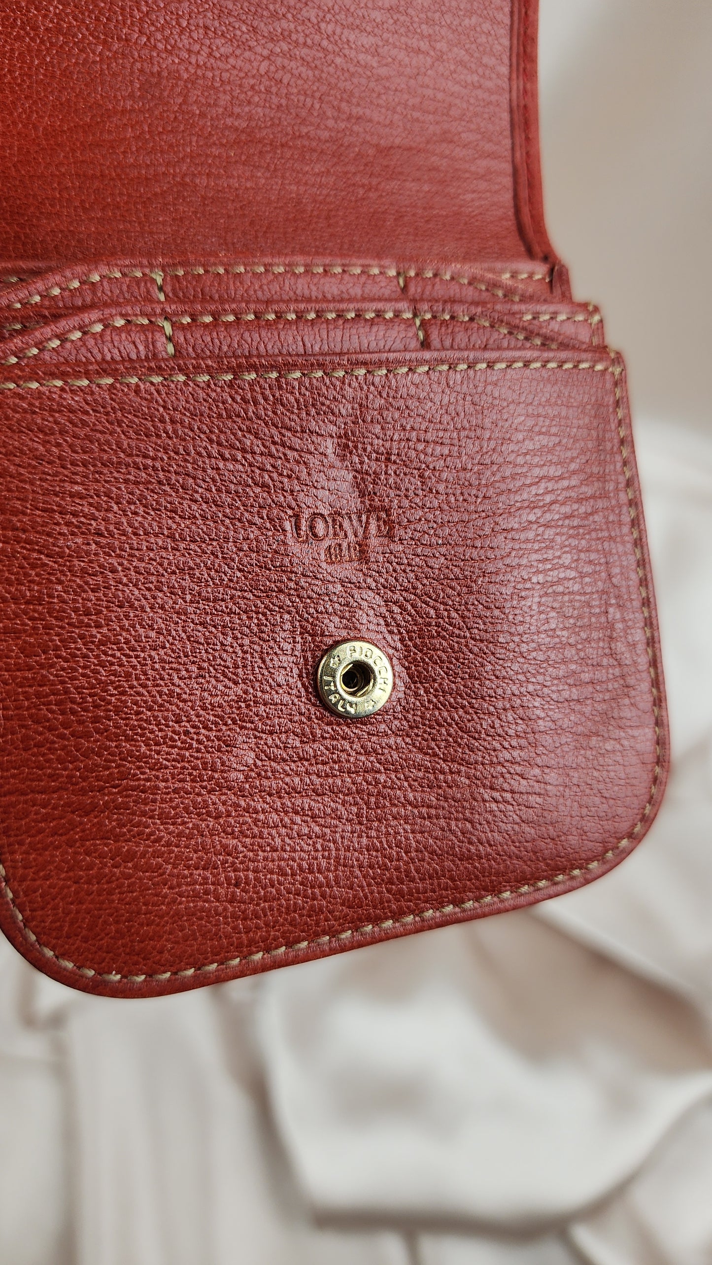 Loewe Orange Compact Wallet - 1416