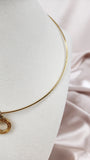 Celine Gold Choker Necklace - 1695