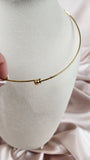 Celine Gold Choker Necklace - 1695