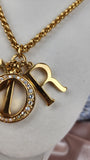 Christian Dior Gold Charm Necklace