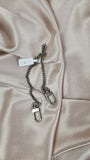 Louis Vuitton Silver Color Wallet Chain -723