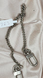 Louis Vuitton Silver Color Wallet Chain -723