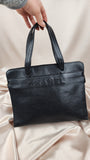 Chanel Black Caviar Leather Tote Bag - 1798