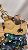 Louis Vuitton Black Murikami Monogram Ursula Tote - 0660