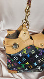 Louis Vuitton Black Murikami Monogram Ursula Tote - 0660