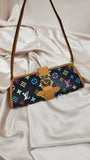 Louis Vuitton Black Multicolor Shirley Shoulder Bag - 1858