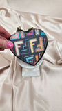 Fendi Zucca Print Multicolor Coin Purse - 1559