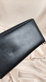 Gucci GG Black Leather Long Zippy Wallet - 18