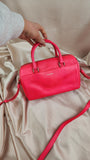 Saint Laurent Baby Neon Pink Boston Bag - 1487