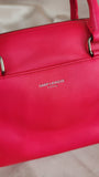 Saint Laurent Baby Neon Pink Boston Bag - 1487