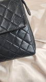 Chanel Matelasse Black Lamb Skin Backpack - 1860