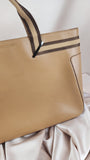 Gucci Beige Leather Sherry Line Hand Bag - 1778