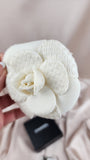 Chanel Camelia Flower Brooch - 1996