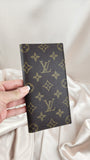 Louis Vuitton Monogram Long Wallet/ Checkbook/Notebook Holder - 1952