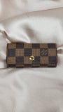 Louis Vuitton Damier Ebene 4 Ring Key Holder - 1954