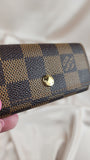 Louis Vuitton Damier Ebene 4 Ring Key Holder - 1954