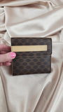 Celine Brown Macadam Compact wallet - 37