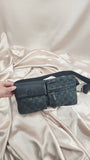 Gucci GG Black Denim Canvas Bumbag - 1309