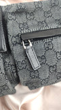 Gucci GG Black Denim Canvas Bumbag - 1309