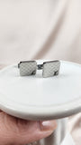 Louis Vuitton Damier Ebene Cufflinks with Pouch - 1946