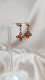 Louis Vuitton 3 Flower Earrings  Set - 1904