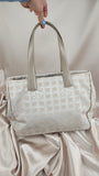 Chanel Travel line Beige Nylon Tote Bag - 1931