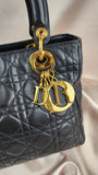 Christian Dior Lady Dior Medium Hand Bag - 1929