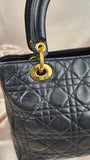 Christian Dior Lady Dior Medium Hand Bag - 1929