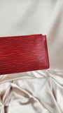 Louis Vuitton Red Epi Leather Cles Coin Purse - 1924