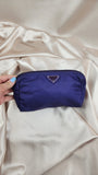 Prada Purple Nylon Pouch - 1939