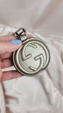 Gucci Metallic Leather Key Ring - 1937