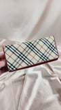 Burberry Red Checked Wallet -2090