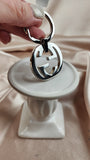 Gucci GG Black and Silver Key Charm - 2104