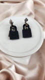 Hermes O Kelly Silver Tone Lock Earrings - 2091