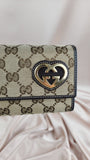 Gucci GG Beige Canvas Long Wallet - 65