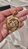 Chanel Gold Color CC Key Ring w/ Box - 0781