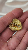 Christian Dior Brooch and heart earrings set - 0786