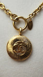 Chanel Vintage 24 Karat Gold Plated Necklace - 1945