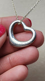 Tiffany & Co. Elsa Peretti Open Heart Necklace - 1991