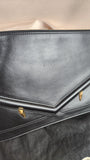Fendi Black Leather Monster Clutch - 0708