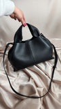Polene Numero Neuf Black Leather Bag - 0717