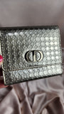 Dior Metallic Compact Wallet - 0706