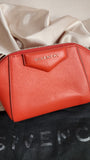 Givenchy Antigona Small Red Crossbody Bag - 0672