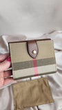 Burberry Nova Check compact wallet - 0687