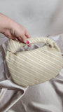 Melie Bianco Canvas Handbag - 0736
