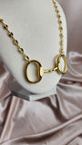 Gucci Horsebit Repurposed Necklace - 0744